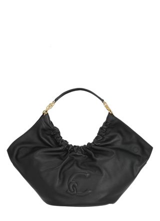 Coccinelle Medium Shoulder Bag With Gold Chain Accents