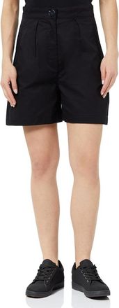 A|X Armani Exchange Womens Black Soft Gabardine Shorts, Size 10