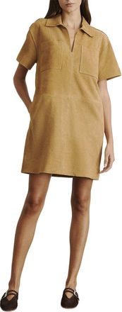 Tanya Taylor Tabby Leather Dress