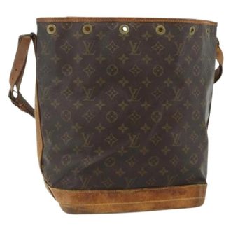 Louis Vuitton Pre-owned Bucket Bags, female, Brown, Size: ONE SIZE Pre-owned Monogram Bucket Bag
