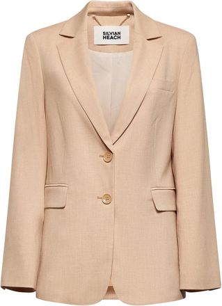 Silvian Heach Klassieke blazer - Dames - Blazers - Roze - XS - Polyester - Jassen