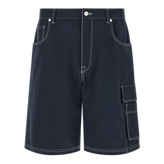 Fendi Heren, Korte broeken, Blauw, Maat: L Katoen