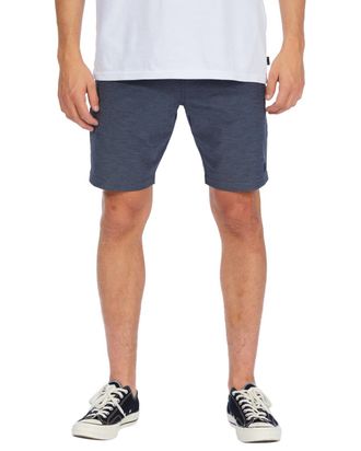 Billabong 2-in-1-Shorts BILLABONG Crossfire Mid, Herren, Gr. 38(XXL), blau (navy), Obermaterial:64% Microfaser, 22% Walkfrottier, 8% Elasthan, 6% Polyamid;, Hos
