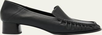 3.1 Phillip Lim Nadia Leather Heeled Loafers