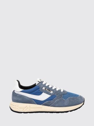 Autry Reelwind Sneakers in Leather and Nylon with Worn Effect