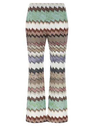Missoni Multicolor Lam snake viscose pants