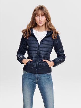 Only ONLTAHOE HOOD JACKET OTW NOOS mit Kapuze Kunstfaser, perfekt f&uuml;r den &Uuml;bergang