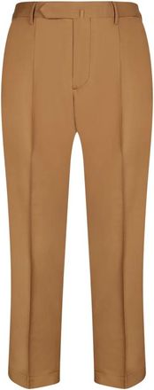 Dell'Oglio Hombre, Pantalones, Marr&oacute;n, Talla: XL