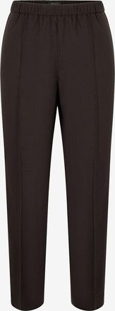 Fabiana Filippi Verk&uuml;rzte Joggerhose aus Wollmix mit Perlen