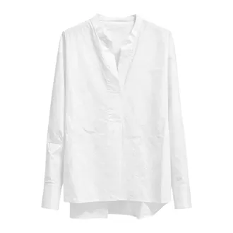 Pomandere Blouses, female, White, Size: L Model 9494 Blouse