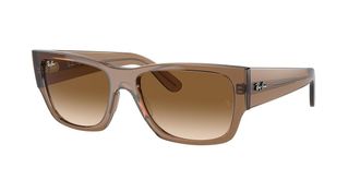 Ray-Ban RB0947SF Carlos Asian Fit 664051 Mens Sunglasses Brown Size 56