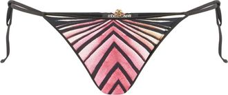 Roberto Cavalli Slip bikini con stampa - Rosa