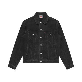 Billionaire Boys Club Ice Cream Grafische Denim Jas - Heren - Spijkerjassen - Zwart - S - Denim - Jassen