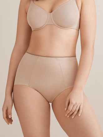 Felina Miederslip CONTURELLE Soft Touch, Damen, Gr. 36, beige (sand), Obermaterial: 61% Polyamid, 39% Elasthan, Unterhosen Miederslip, Shapelevel: Medium
