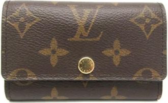Louis Vuitton Pre-owned Fabric key-holders - Dames - Vintage Accessoires - Bruin - ONE Size - Vintage