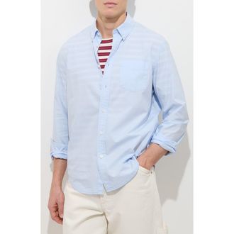 Alex Mill Standard Button-Down Shirt in Calm Blue at Nordstrom, Size Xx-Large