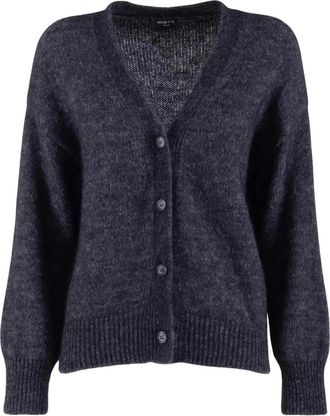 Nenette Cardigan Cicci - Dames - Vesten - Grijs - XS - Truien & Vesten