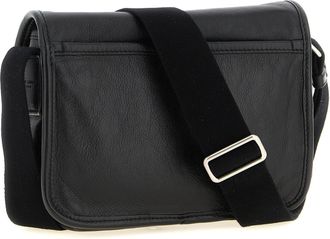 Saint Laurent Mens Black Calfskin Crossbody Bag