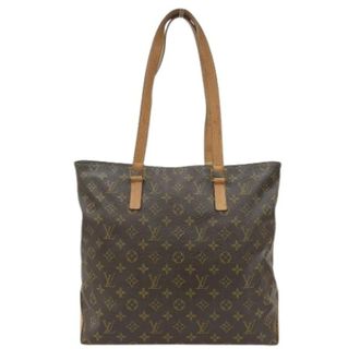 Louis Vuitton Pre-owned Tote Bags, female, Brown, Size: ONE SIZE Pre-owned Monogram Cabas Mezzo Tote M51151