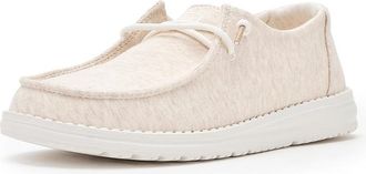 Hey Dude Wendy Stretch Jersey Womens Walking Shoes Oatmeal : 10 M, Polyester