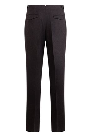 Slowear Virgin Wool Pleated Trousers - Brown