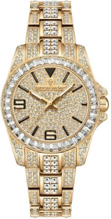 Christian Van Sant Majestic Gold-tone Dial Ladies Watch CV9212