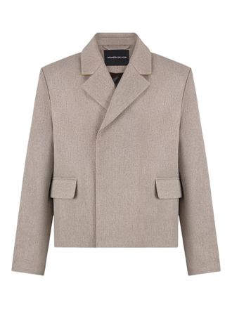 Manière De Voir Hector blazer met dubbele rij knopen - Beige