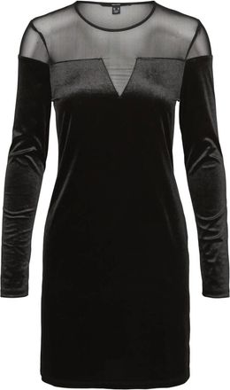 Vero Moda Carolina Long Sleeve Dress In Black