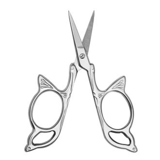 OEM Juego De 4 Tijeras Bordadas De Acero Inoxidable, Herramientas De Costura Y Manualidades, Tijeras Mariposa