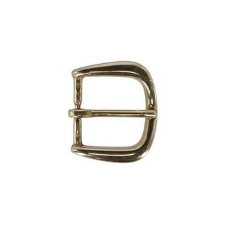 Trafalgar Store 30mm Solid Brass Rounded Minimalist Harness Belt Buckle in Polished Brass at Nordstrom