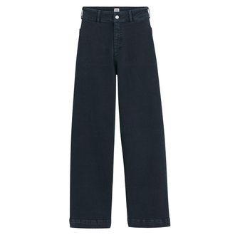 La Redoute Collections Wijde jeans met hoge taille
