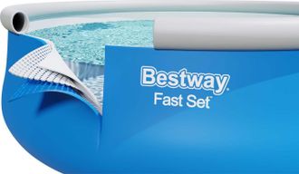 Bestway Piscina Autoportante 457x84 Cm Pvc Duradero