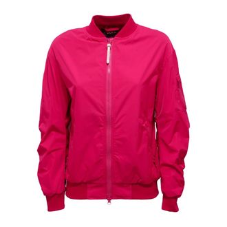 Woolrich Bomber windbreaker jacket in fuxia