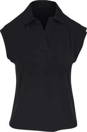 Vince Polo con maniche ad aletta - Nero