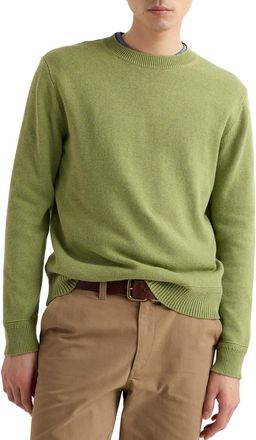 Seasalt Cornwall Moorstone Organic & Recycled Cotton Sweater in Grasshopper at Nordstrom, Size Xx-Large