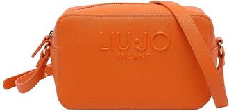 Liu Jo Orange Logo Crossbody Bag