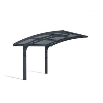 Palram Carport Arizona Wave Single 5000 Single, L495 x W289 x H273.5 cm, Grey