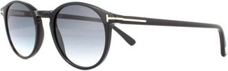 Tom Ford Unisex Sunglasses Andrea FT0539 01B Black Grey Gradient - One Size