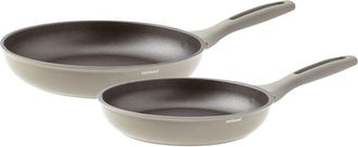 Sambonet Set of pans, 2 pieces - Round - Silver Force