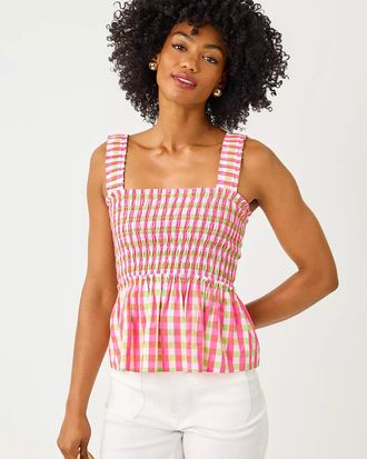 Lilly Pulitzer Hadly Smocked Top