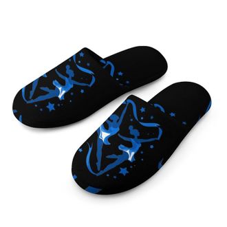 Generic Gymnast Gymnastics Ribbon Mens House Slippers Slip Indoor Slipper On Shoes Warm Outdoor