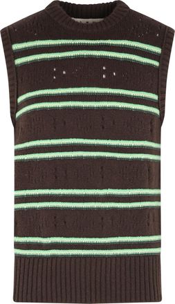 Marni Brown Cashmere Vest