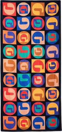 Gallery Dept. G Print Handdoek - unisex - Handdoeken - Veelkleurig - ONE Size - Katoen - Home