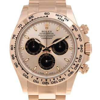 Rolex Pre-owned Rolex Cosmograph Daytona Chronograph Sundust Dial Watch 116505SNBKSO