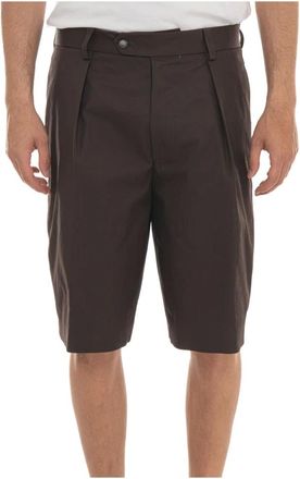 HUGO BOSS Uomo, Pantaloncini, Marrone, S, new