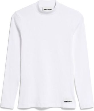 Armedangels Fatimaara Longsleeve f&uuml;r Damen | wei&szlig;