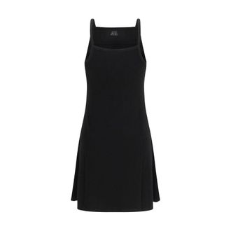 Courr&egrave;ges Womens Black Viscose Casual Dress
