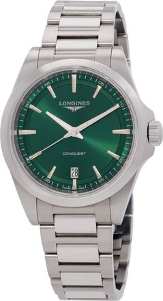 Longines Conquest Green Dial Unisex Watch L37504096