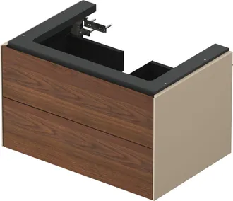 Duravit Duravit White Tulip, Meuble Sous-lavabo Suspendu, Largeur 684 X