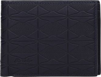 Pineider Herrens Blaue Lederbrieftasche